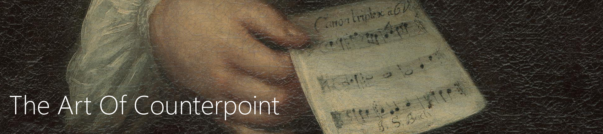 The Art Of Counterpoint